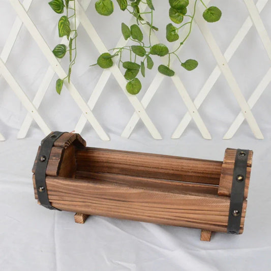 2-Piece Vintage Balcony Succulent Pots