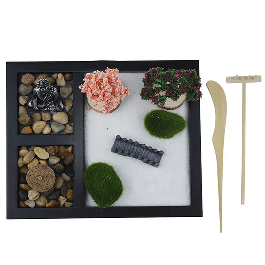 Japanese Zen Sand Garden
