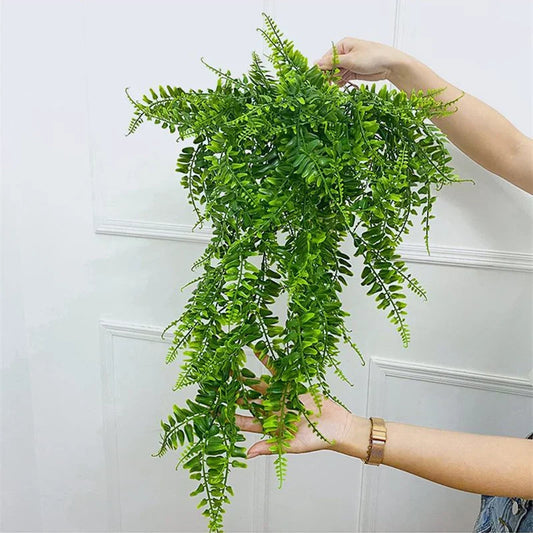 Handwoven Wicker Rattan Wall Hanging Planter