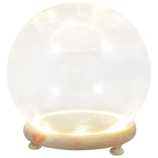 Clear Glass Dome Display Case