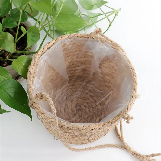 Garden Hanging Macrame Planter