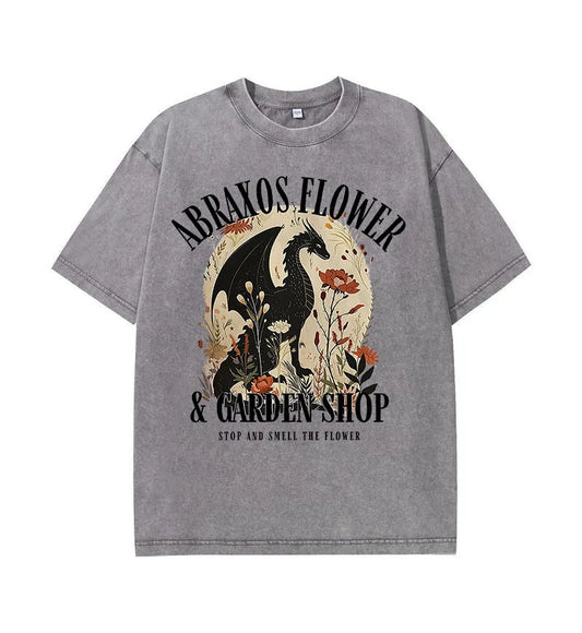 Retro Abraxos Flower Garden Club Shirt