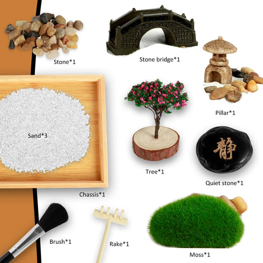 Mini Zen Garden Kit